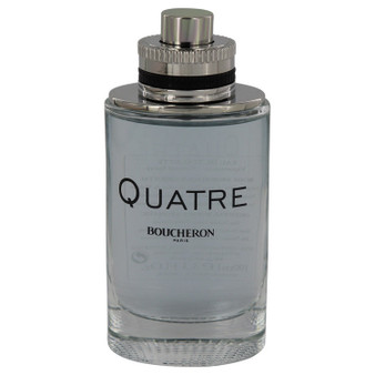 Quatre by Boucheron Eau De Toilette Spray (Tester) 3.4 oz (Men)