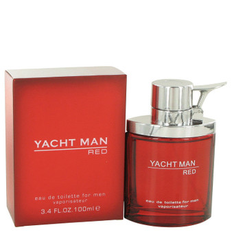 Yacht Man Red by Myrurgia Eau De Toilette Spray 3.4 oz (Men)