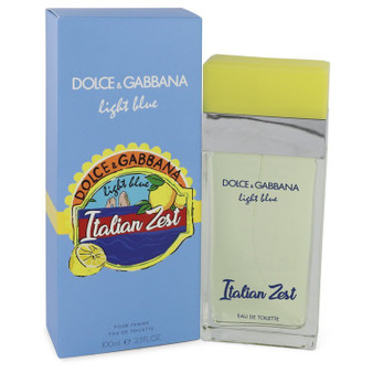 Light Blue Italian Zest by Dolce & Gabbana Eau De Toilette Spray (Tester) 3.4 oz (Women)