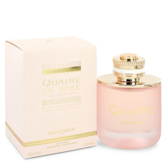 Quatre En Rose Florale by Boucheron Eau De Parfum Spray 3.3 oz (Women)