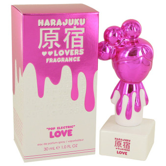 Harajuku Lovers Pop Electric Love by Gwen Stefani Eau De Parfum Spray 1 oz (Women)