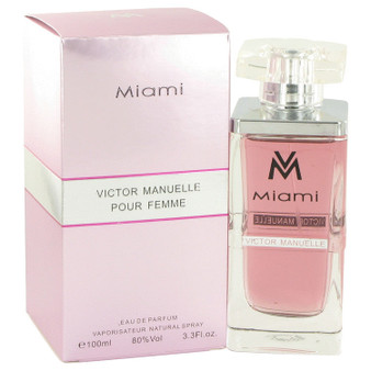 Victor Manuelle Miami by Victor Manuelle Eau De Parfum Spray 3.4 oz (Women)