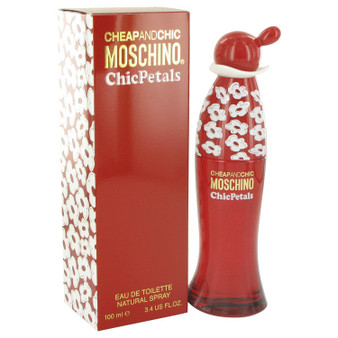 Cheap & Chic Petals by Moschino Eau De Toilette Spray 3.4 oz (Women)