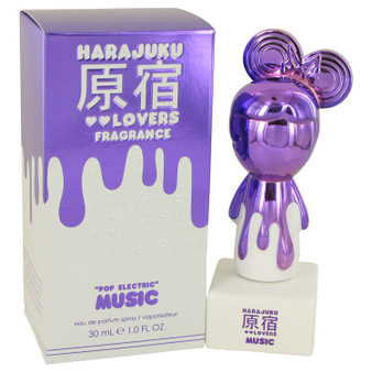 Harajuku Lovers Pop Electric Music by Gwen Stefani Eau De Parfum Spray 1 oz (Women)