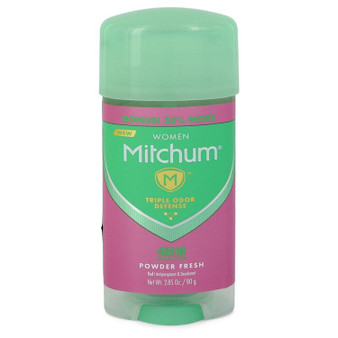 Mitchum Powder Fresh Anti-Perspirant Gel by Mitchum Powder Fresh Anti-Perspirant Gel Triple Odor Defense 48 hour protection 2.85 oz (Women)