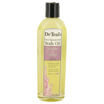 Dr Teal's Bath Oil Sooth & Sleep with Lavender by Dr Teal's Pure Epsom Salt Body Oil Sooth & Sleep with Lavender 8.8 oz (Women)