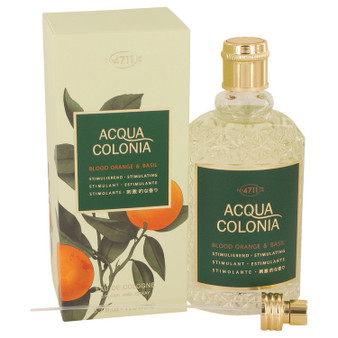 4711 Acqua Colonia Blood Orange & Basil by 4711 Eau De Cologne Spray (Unisex) 5.7 oz (Women)