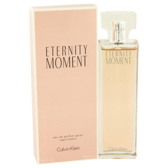 Eternity Moment by Calvin Klein Eau De Parfum Spray 3.4 oz (Women)