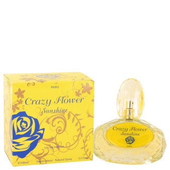 Crazy Flower Sunshine by YZY Perfume Eau De Parfum Spray 3.3 oz (Women)