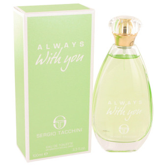 Sergio Tacchini Always With You by Sergio Tacchini Eau De Toilette Spray 3.3 oz (Women)