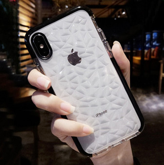 Shockproof Clear Diamond Bumper Case For iPhone 11 Pro Max X XR XS Max 6 6s 7 8 Plus 8Plus 7Plus