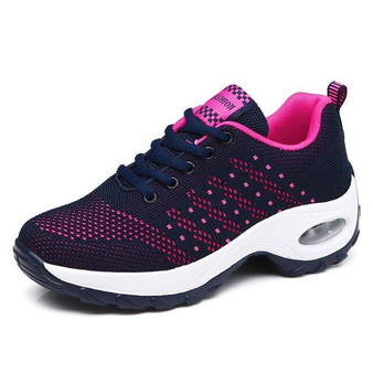 Casual shoes women sneakers 2019 breathable mesh female tennis sneakers sports women shoes lace-up sneakers women running shoes