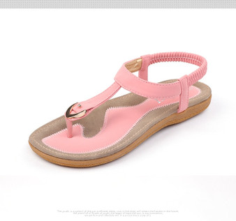 New women's sandals ladies summer casual single shoes women soft bottom slippers sandals