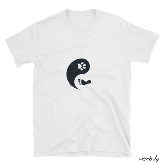 Yin-yang Cat – Unisex T-Shirt
