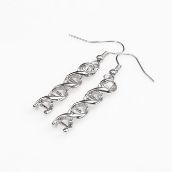 Double Helix DNA Earrings (Dangle)