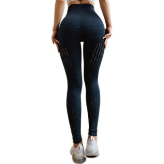 Seamless Tummy Control Yoga Pants Stretchy High Waist Compression Tights Sports Pants Push Up Running Women Gym Fitness Leggings