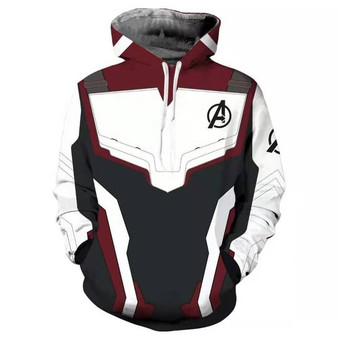 Avengers Endgame 4 Quantum Realm 3D Print Hoodies Men women Fitness Pullover Sweatshirts Coat Cosplay Costume Streetwear