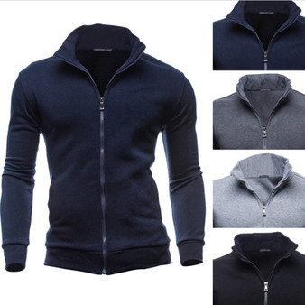 Plus Size 3XL Autumn Winter Fleece Hoodies Men Sweatshirts Zipper Fitness Hoody Jackets And Coats For Men Cardigans