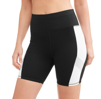 Avia Women's Core Flex Tech Compression Bike Short with Media Pocket