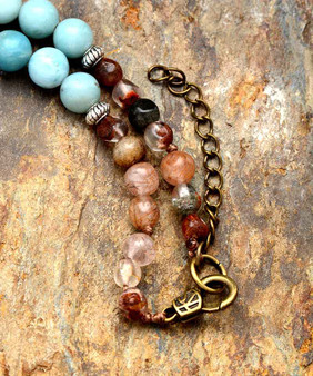 Mixed Natural Stones Handmade Necklace