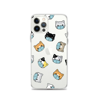 Face Mask Cats iPhone Case