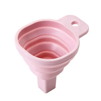 Collapsible Funnel Silicone Foldable Funnel for Water Bottle