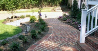 Brick Walkway Installation