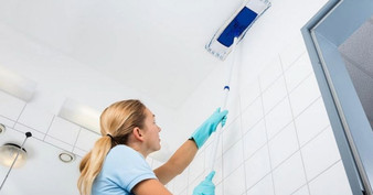 Ceiling and Wall Cleaning
