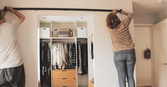 Closet Hardware Installation