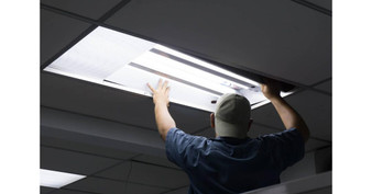 Fluorescent Lighting Installation