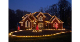 Holiday Lighting Installation