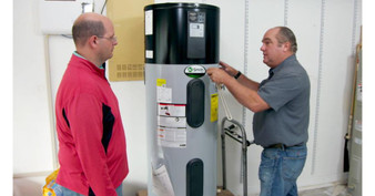 Hybrid Heat Pump Water Heater Installation