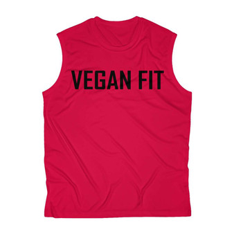 Vegan Fit Sleeveless Performance Tee