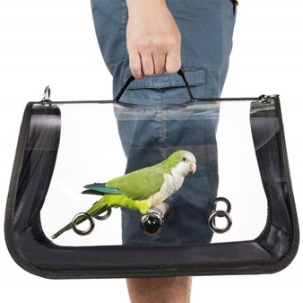Bird Travel Carrier Outerdoor Bird Transport Cage Breathable Parrot Go Out Backpack