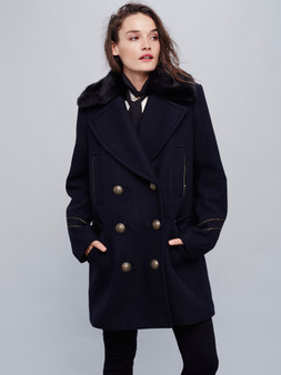Autumn WInters Double Breasted Wool Long Winter Jacket
