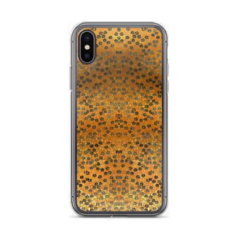 On My Way Little Flower- Gold Cell Phone Case - Fits iPhone X and Other Sizes 5-X