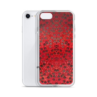 On My Way Little Flower- Red Cell Phone Case - Fits iPhone X and Other Sizes 5-X