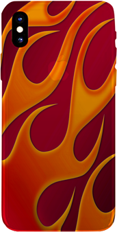 PMC iPhone 8 Case - Flame - Hot Rod