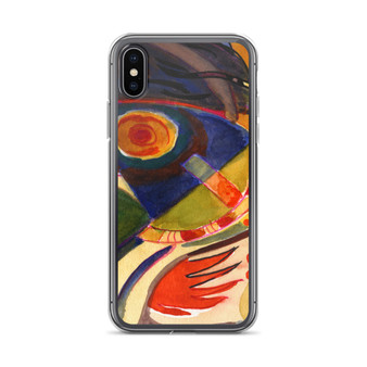 Abstraction Wave 3- Cell Phone Case - Fits iPhone X and Other Sizes 5-X