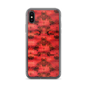 Autumn Flower- Red Cell Phone Case - Fits iPhone X and Other Sizes 5-X