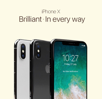 iPhone X Face ID High Quality Display Unlocked  5.8" 3GB RAM 64GB/256GB ROM iOS A11 Hexa IphoneX Smartphone Mobile Phone 4G LTE