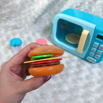 Toy Microwave Play Set