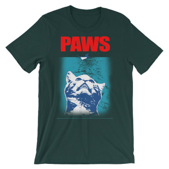 Paws Unisex short sleeve t-shirt