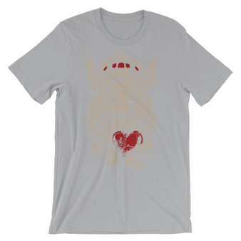 Lion Hearted Unisex short sleeve t-shirt