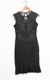 FRONT EMBROIDERED DRESS