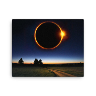 Solar Eclipse Canvas