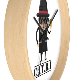 Cat Wall clock-Cat.B.I-