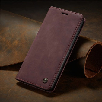 Matte Leather Flip Cover for Samsung A71 A51 A70 A50 A40 A30 A20 A10 Wallet Case S20 Ultra Note 10 Plus 9 8 S10 5G S10e S9 S8 S7