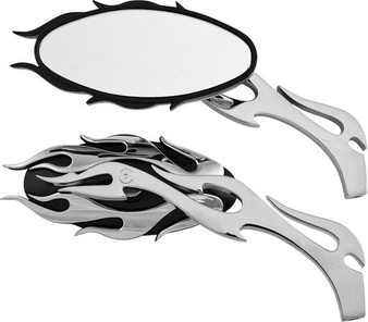 Flame Mirror Set with Flame Stem