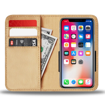 Japanese Chin Phone Case Wallet